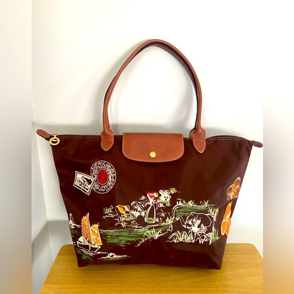 Longchamp Handbags - Limited edition Longchamp Bag Large Size